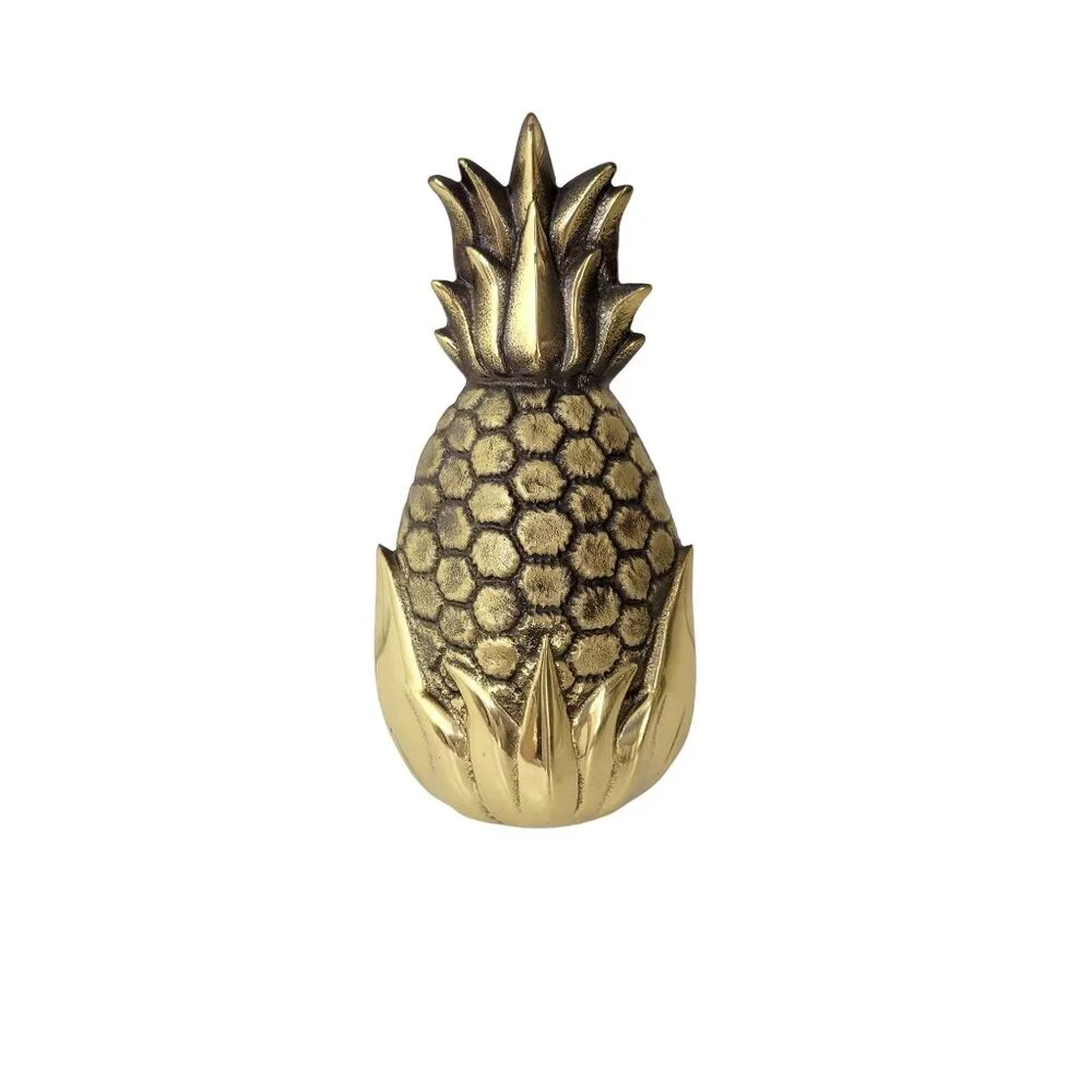 Michael Healy Designs Brass Pineapple Door Knocker Large Size - Picture 6 of 6